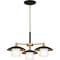 Quoizel Fayette Chandelier 3 Lights Earth Black FYT5124EK - alternate 1
